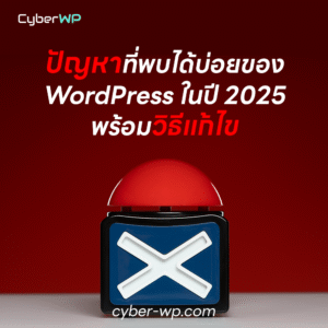 ปัญหาที่พบได้บ่อยของ WordPress