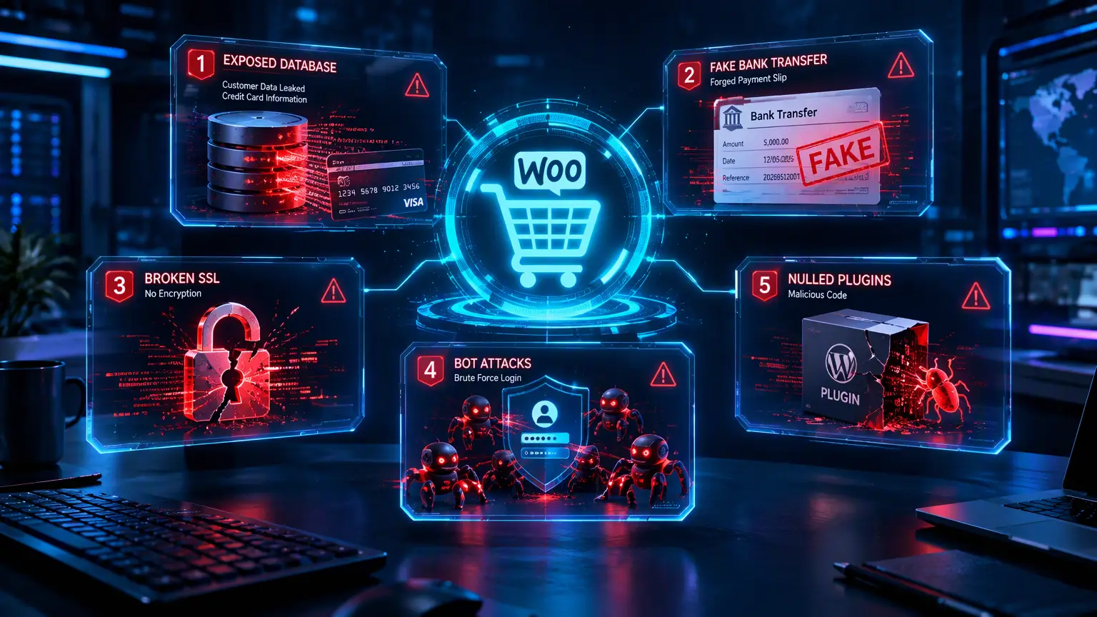 ขายของออนไลน์อย่าเสี่ยง! เผย 5 จุดอ่อนเว็บ WooCommerce ที่แฮกเกอร์เล็งเจาะ พร้อมแนะนำวิธีติดตั้งระบบชำระเงิน Payment Gateway